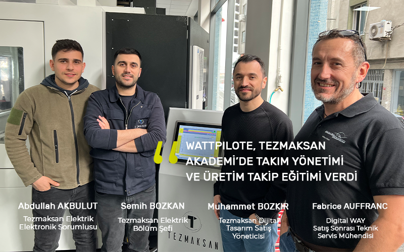 Wattpilote Tezmaksan Akademide Takım Yönetimi Ve Üretim Takip Eğitimi Verdi